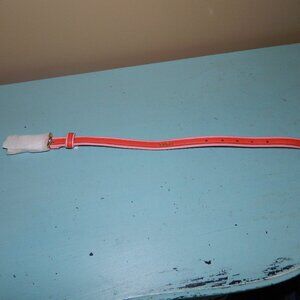 Mark & Graham Two Color Leather Dog Collar "CIARA" Size S